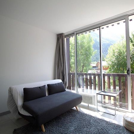 Studio Lumineux Avec Vue Sur Le Massif Du Mont-Blanc Chamonix Exteriör bild