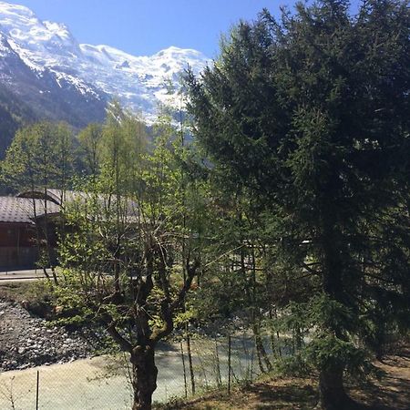 Studio Lumineux Avec Vue Sur Le Massif Du Mont-Blanc Chamonix Exteriör bild