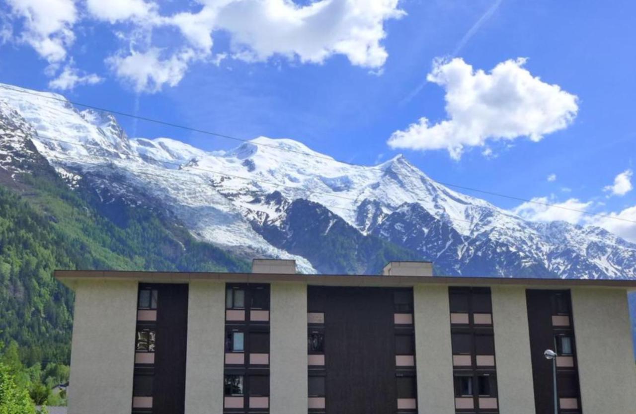 Studio Lumineux Avec Vue Sur Le Massif Du Mont-Blanc Chamonix Exteriör bild